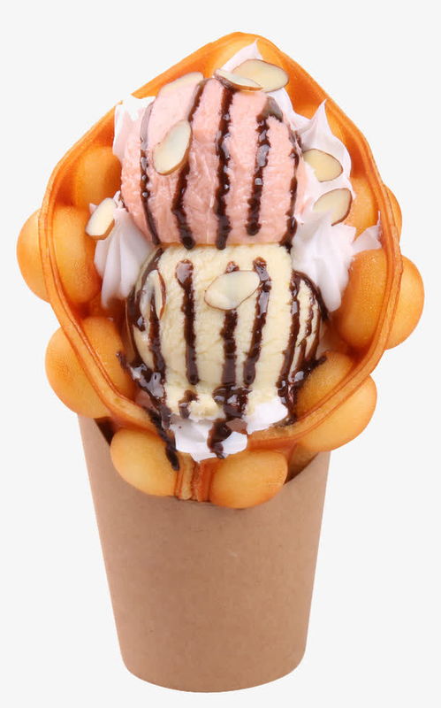 香港甜點雞蛋煎餅冰淇淋 創意設計與免費高清素材指南